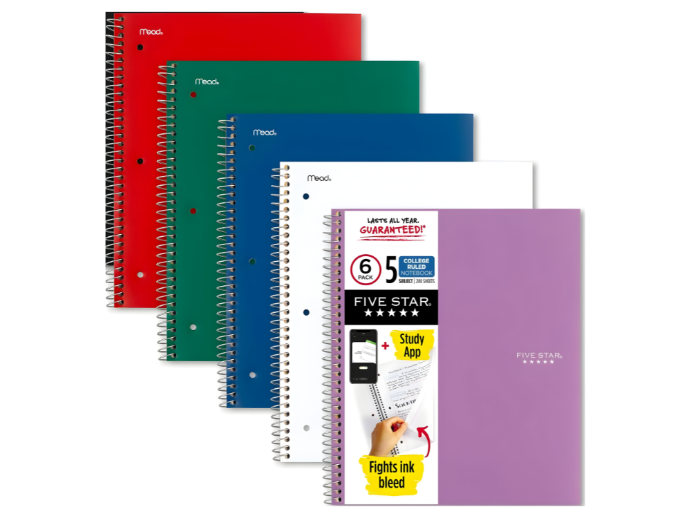 Best Five Star Spiral Notebook 9 Reasons Students Love It